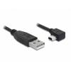 Delock USB kábel USB 2.0 USB-A zástrčka, USB Mini-B zástrčka 3.00 m čierna 82683; 82683