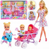 Bábika Steffi - Bábika Steffi Evi Family Bobas Trolley Simba Room (Bábika Steffi - Bábika Steffi Evi Family Bobas Trolley Simba Room)