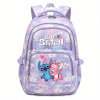 Ergonomický batoh Disney Stitch – fialový, veľká kapacita TU2471073-L