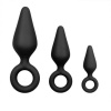 Easytoys Anal Collection Buttplugs With Pull Ring Set