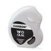 Woom Carbon+ rozširujúca sa zubná niť s aktívnym uhlím 30 m