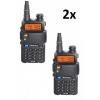 Zvýhodnená sada 2x Baofeng UV-5R (8W)