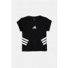 Detské tričko adidas čierna farba, s potlačou, JJ0995 140