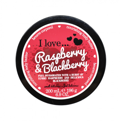 I Love Raspberry & Blackberry Nourishing Body Butter 200 ml