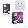 Súprava inteligentného osvetlenia Hue Lightstrip Plus V4 EMEA 2m base kit + Hue Lightstrip Plus V4 EMEA 1m ext + Philips HUE Bridge EU