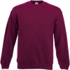 Fruit of the Loom Mikina Classic Set-In Sweat COT16220237013-burgundy 3XL Burgundová