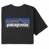 Patagonia P-6 Logo Responsibili Tee Men Čierna L