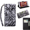 Peňaženkové puzdro Black Lace na Huawei Y5 (2019)