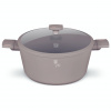 Berlingerhaus Kastrol s titanovým povrchem a poklicí 24 cm Taupe Collection BH-8101