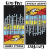 GIMP FIST - LOSING STREAK (TRANSPARENT BLUE MAGENTA MARBLED VINYL) (LP)