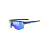 Slnečné okuliare Uvex Axos Set - black matt/mirror blue