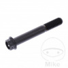 Skrutka šesťhranná M10 x 1.25 70 mm nerez V4A Racing čierny pre Yamaha MT09 / FZ09 RN69 2021-2023