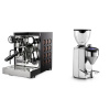 Rocket Espresso Appartamento TCA, black/copper + Rocket Espresso FAUSTO 2.1, chrome