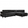 MID.YOU ROHOVÁ SEDACIA SÚPRAVA, textil, tmavosivá - Online Only obývacie izby - 001454003117