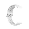 BStrap Silicone Dots Universal Quick Release 18 mm, white STR00340