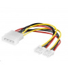 PremiumCord Kabel napájecí HDD, FDD 5,25''-2x3,5'' kn-3