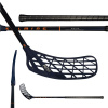 Salming Flow Midlite 32 JR Navy/Nectarine juniorská florbalka - 92 (103) cm, Levá ruka dole