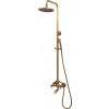 Retro bronz sprcha stĺpec 1 75829 wave (Retro bronz sprcha stĺpec 1 75829 wave)