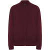 Ulan unisex celorozopínací sveter, bordová Garnet, XL