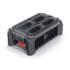 KISTENBERG organizér MSX 228*368*126mm, čierny, vyberateľné boxy