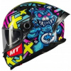 MT HELMETS BRAKER SV CRAZY TEDDY B7 GLOSS MOTOCYKLOVÁ PRILBA