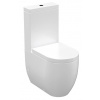 SAPHO FLO WC 60cm kombi so splachovaním, zadný/spodný odpad, biele, WCSET11-FLO