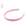 Stoklasa Plastová čelenka 1,2 cm - 3 růžová střední