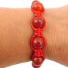 Shamballa náramok Karneol, červený