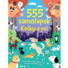 555 samolepiek - Mačky a psy