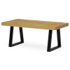 Autronic BONTEC Konferenčný stolík 120x60x50cm, melamín, sivý dub, CT-R5212 GREY Farba: Hnedá