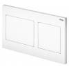 VIEGA PREVISTA Visign for Style 21 ovládacie tlačítko dvojčinné, plast, alpská biela, 773 250