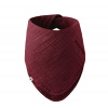 BIBS Bandana mušelínový slintáčik z BIO bavlny - Elderberry