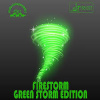 Der Materialspezialist poťah Firestorm Green Storm - zelená, OX