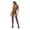 Sieťovaný overal Bodystocking BS074 Black Veľkosť univerzálna OS