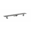 Hansgrohe RainDrain Compact Sprchový žľab 120 cm, s roštom, kefovaná nerezová oceľ 56184800-HG