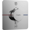 Hansgrohe ShowerSelect Comfort - Termostatická batéria pod omietku, na 2 spotrebiče, chróm 15583000