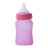 Bo Jungle sklenená fľaša s úchytmi B-Thermo 150ml Pink ružová Farba: Šedá, Možnosť: 240 ml