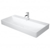 Duravit DuraSquare Umývadlo 100 cm, DuraCeram, WonderGliss, biele 23531000411