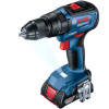 BOSCH GSB 18V-50 2× 2.0 Ah + L-Case 0.601.9H5.100