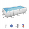 Obdĺžnikový rámový bazén Bestway 404 x 201 cm (Rám záhradného bazéna 404 x 201 x 100 cm Bestway 56441)
