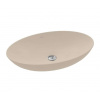 Villeroy & Boch Loop&Friends Umývadlo na dosku, 62x42 cm, bez prepadu, CeramicPlus, Almond 4A4801AM
