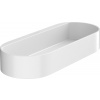 Hansgrohe WallStoris, odkladacia polička, biela matná, HAN-27913700
