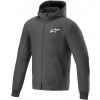 bunda RADIUM TECH HOODIE, ALPINESTARS (černá/bílá, vel. XL)