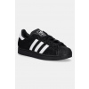 Kožené tenisky adidas Originals Superstar II W dámske, čierna farba, JH9475