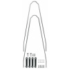 Náhradné diely pre blatníky SKS U-Stay Kit Xl For Velo55 Cross, 355mm