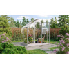 VITAVIA GARDEN skleník VITAVIA TRITON 2500 číre sklo 3 mm strieborný LG3650