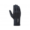 Rab Forge 160 Glove Ebony - lehké pánské rukavice merino L