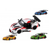 Teddies Auto Kinsmart Toyota GR Supra Racing kov 13cm 4 farby na spätné natiahnutie
