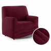 Obal na červené sedadlo (Kreslo 75-115 cm Velvet Burgundsko)