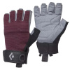 BLACK DIAMOND W'S CRAG HALF-FINGER GLOVES Bordeaux - S